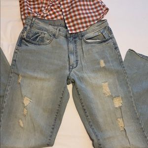 Arizona Men’s Slim Straight Jeans